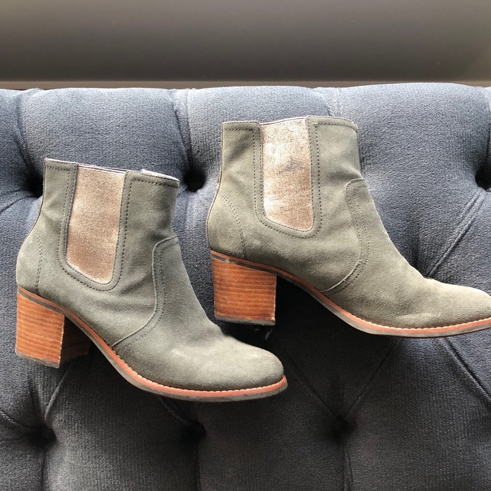 Sperry Top-spider | Marlo’s Gray Suede Ankle Boot